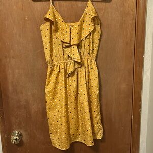 My Story ruffle detail flowy dress